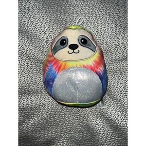 Peek A Boo Plush Tie Dyed Sloth‎ Small 7"